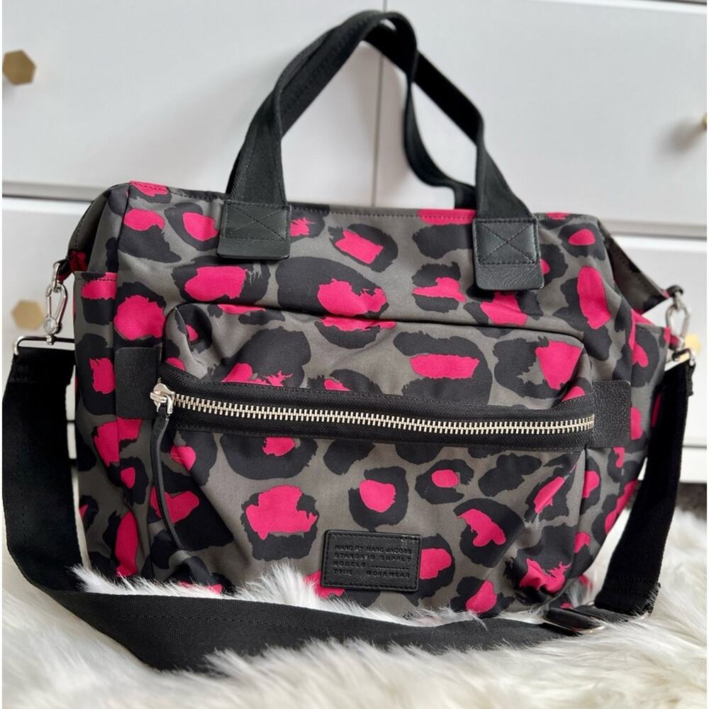 Marc by Marc Jacobs Leopard Print Diaper Bag